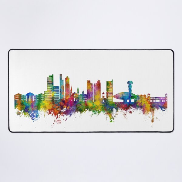 Item preview, Curitiba Skyline Brazil designed and sold by ArtPrints.