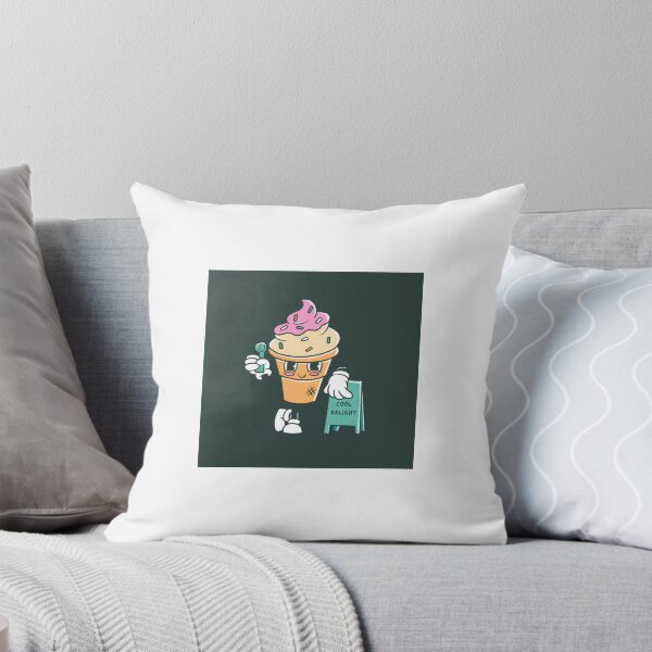 Item preview, Cute Kawaii Ice Cream Character Retro Cartoon | Funny Dessert Mascot Design designed and sold by Rohinirohi029.
