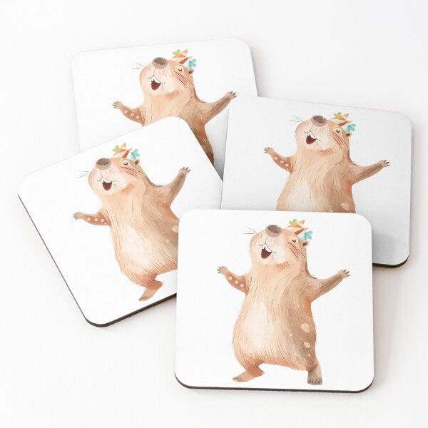 Item preview, Happy Dancing Otter Party Animal designed and sold by takeng07.