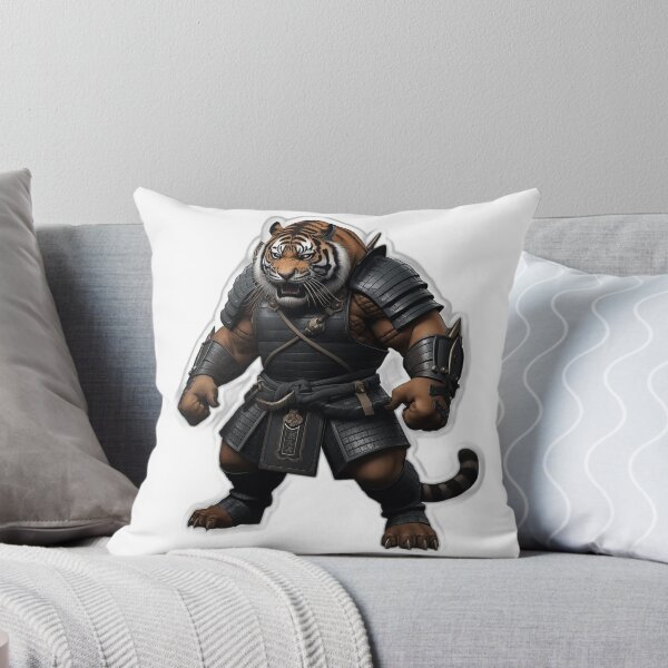 Item preview, Mountain Tiger Ronin — Japanese Warrior Art designed and sold by Tokyo Neo Noir Collective .