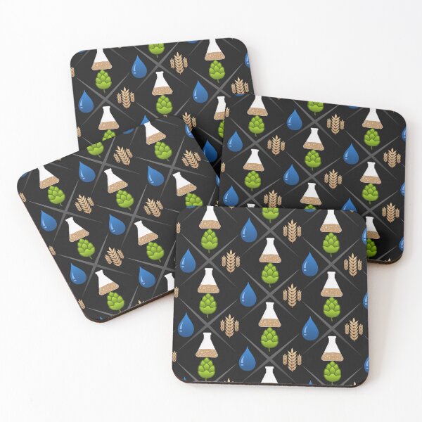 Item preview, Homebrewing Ingredients Water, Grain, Hops and Yeast designed and sold by BRU Design.