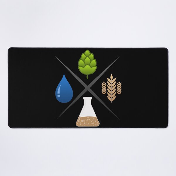 Item preview, Homebrewing Ingredients Water, Grain, Hops and Yeast designed and sold by BRU Design.