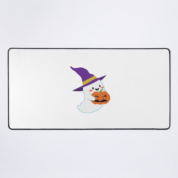 Item preview, Cute Kawaii Ghost Halloween Witch Pumpkin Vector Art designed and sold by paolboa.