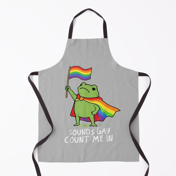 Item preview, Ally Gay Lesbian Pride Funny Memes Frog Rainbow Flag LGBTQ designed and sold by mjohnson9.