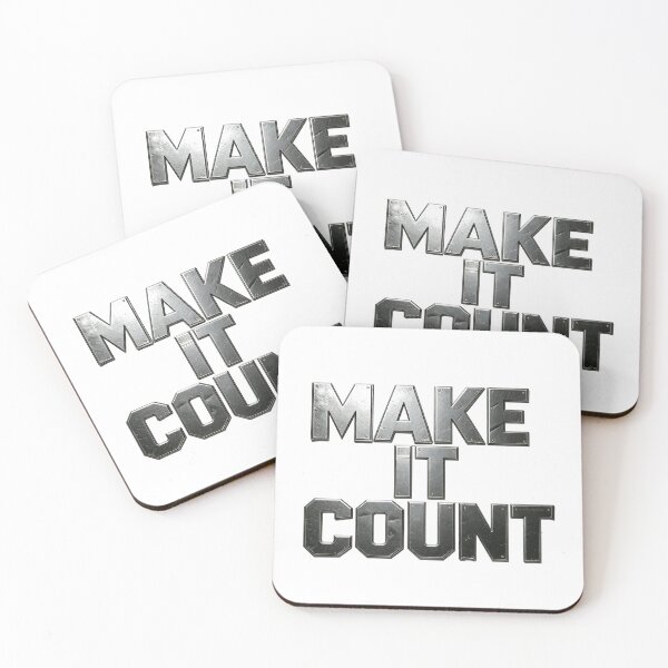 Item preview, MAKE IT COUNT designed and sold by aolisakshop.