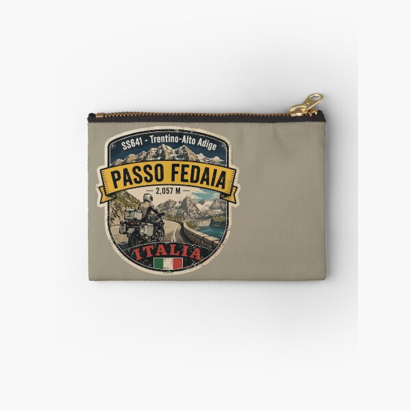 Item preview, Passo Fedaia, Fedaia Pass Dolomites Italy Italia Motorcycle Sticker TShirt 03 designed and sold by OuterShellUK.