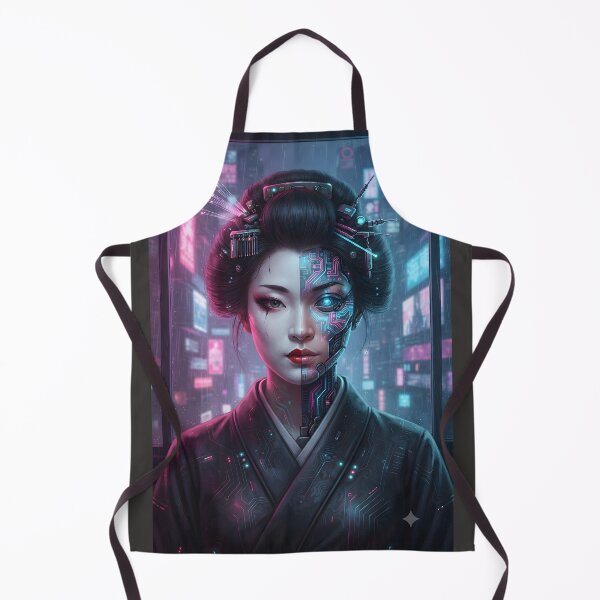 Item preview, Cyberpunk Geisha: Neo-Tokyo Futuristic Design designed and sold by Neo Tokio.