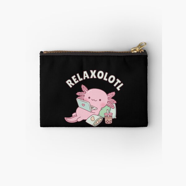 Item preview, cute relax a lot axolotl funny pun designed and sold by NECA-W.