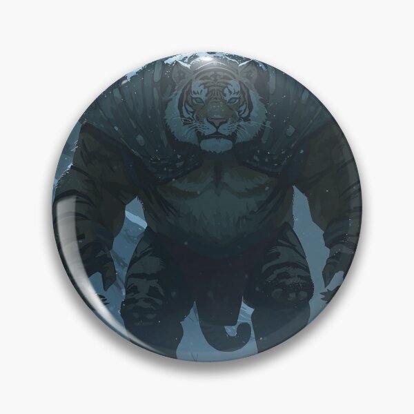 Item preview, Blizzard Ridge Tiger — Japanese Guardian Art designed and sold by Tokyo Neo Noir Collective .