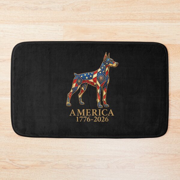 Item preview, America 1776-2026 Doberman Pinscher Patriotic US Flag USA designed and sold by FrankIsabel.