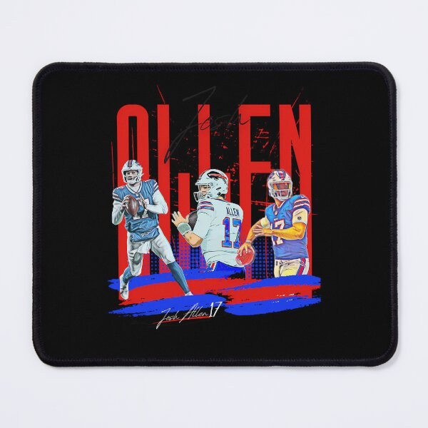 Item preview, Showcasing Quarterback Josh Allen In Three Action Poses designed and sold by rignur.