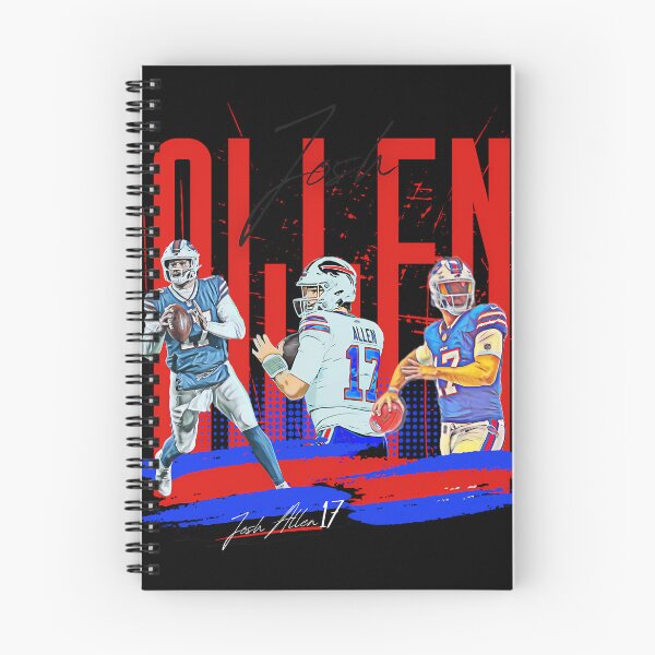 Item preview, Showcasing Quarterback Josh Allen In Three Action Poses designed and sold by rignur.