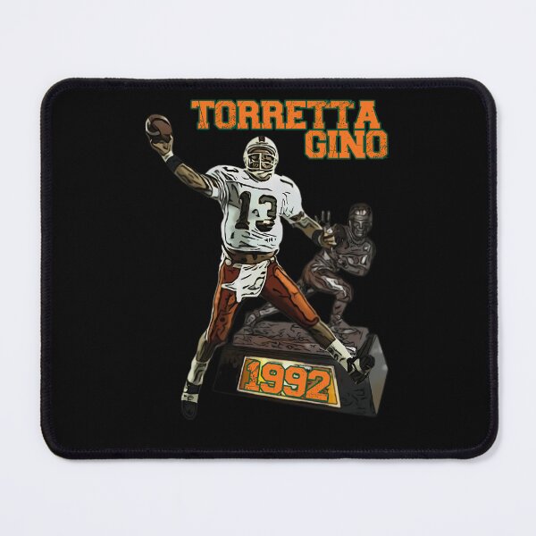 Item preview, Quarterback Gino Torretta Throwing A Pass In A Miami designed and sold by rignur.