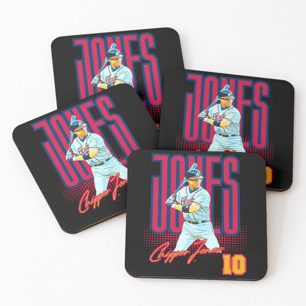 Item preview, Batter Chipper Jones In A White Atlanta Braves Uniform designed and sold by rignur.