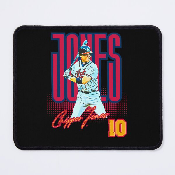 Item preview, Batter Chipper Jones In A White Atlanta Braves Uniform designed and sold by rignur.