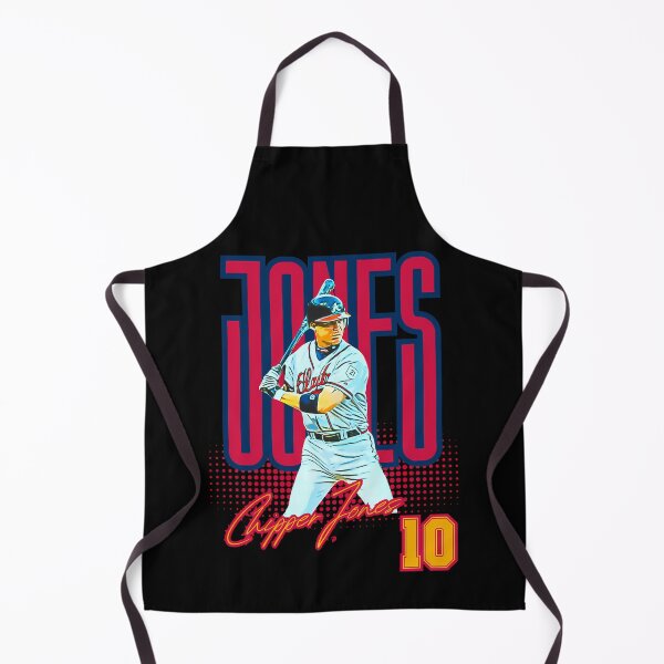 Item preview, Batter Chipper Jones In A White Atlanta Braves Uniform designed and sold by rignur.
