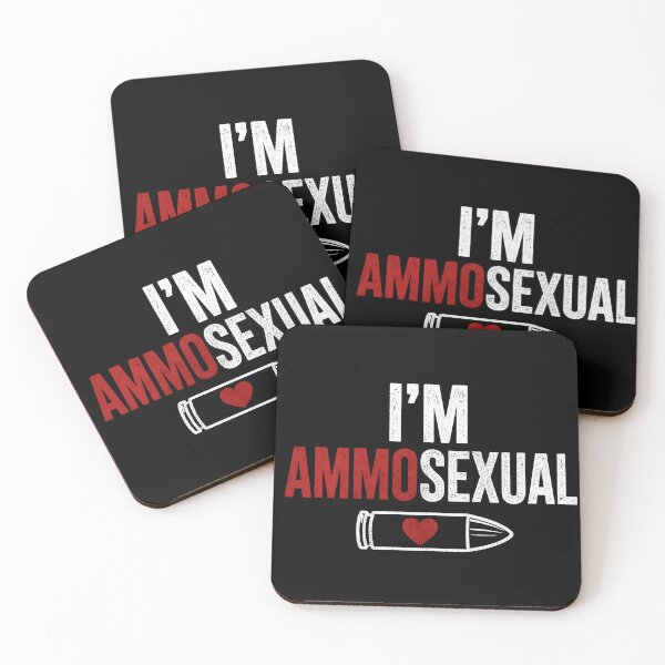 Item preview, I'm Ammosexual Funny Gifts For Gun Lovers designed and sold by Lina Caro.