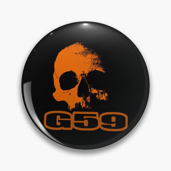 Item preview, G59 Skull Logo Orange designed and sold by eightwelve.