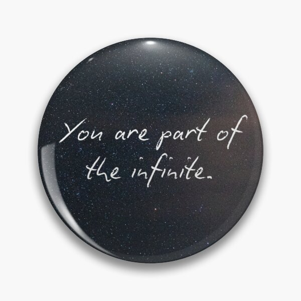 Item preview, Infinite Universe Quote Aesthetic mobile case designed and sold by El-Bethel23.