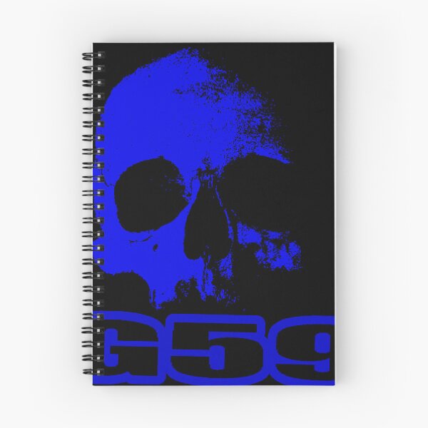 Item preview, G59 Skull Logo Blue designed and sold by eightwelve.