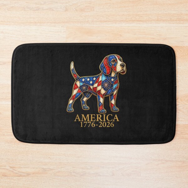 Item preview, America 1776-2026 Patriotic Beagle Dog USA 250 Years designed and sold by FrankIsabel.
