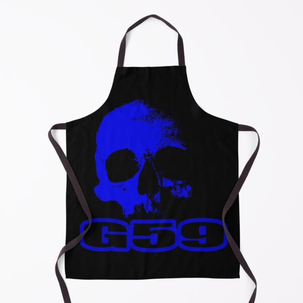 Aperçu de l'œuvre Logo G59 Crâne Bleu créée et vendue par eightwelve.