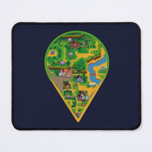 Item preview, Stardew Valley Map Pin Drop designed and sold by letizzart designs.