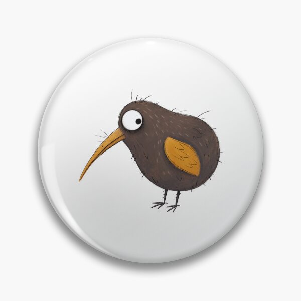 Item preview, Curious Kiwi with a Mustard Accent designed and sold by The-Art-of-D.