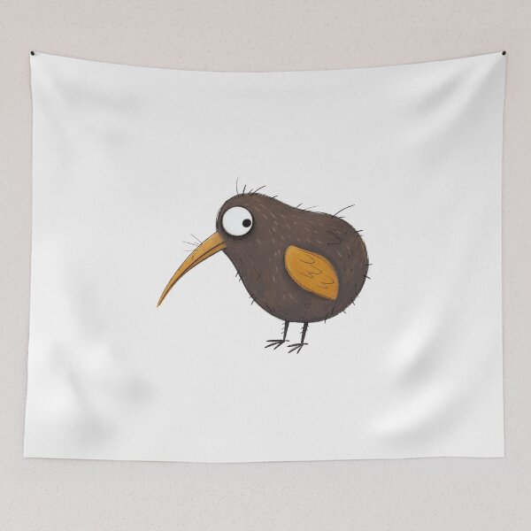 Item preview, Curious Kiwi with a Mustard Accent designed and sold by The-Art-of-D.