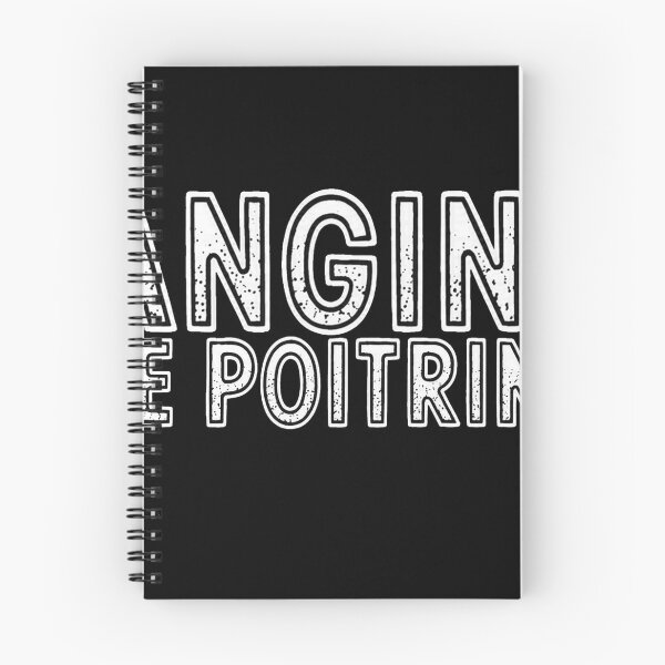 Item preview, ANGINE DE POITRINE - UNIQUE RARE ORIGINAL TSHIRT STICKER designed and sold by SentientGallery.