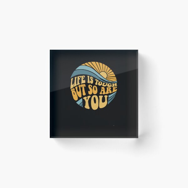 Item preview, life is tough but so are you - mental health awareness month designed and sold by NECA-W.