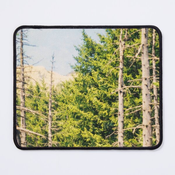 Item preview, View of Sarnia Skała from the Forest – Tatra Mountain Landscape designed and sold by GabeMountainArt.