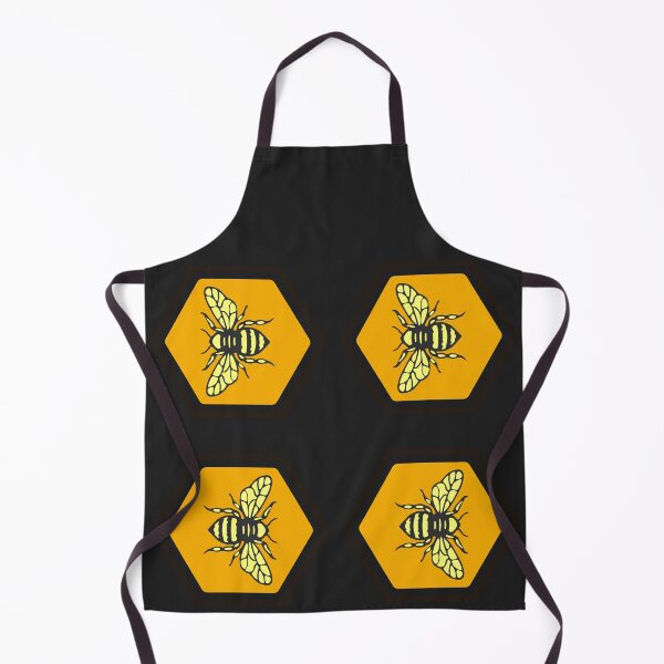 Item preview, Honeycomb Bee Pattern designed and sold by BRU Design.