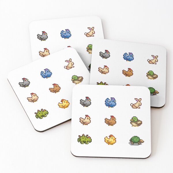 Item preview, Stardew animal pack designed and sold by SlapThat.