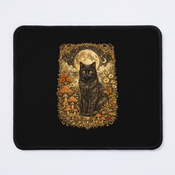 Item preview, VINTAGE MAJESTIC BLACK CAT designed and sold by FOBISPLACE.