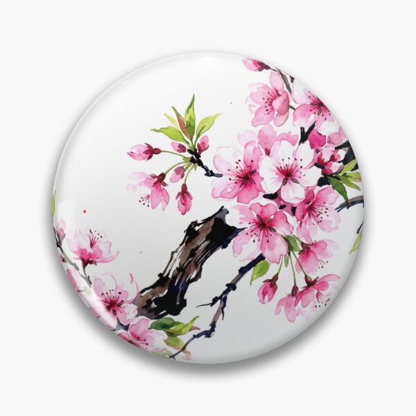 Item preview, Watercolor Sakura Branch designed and sold by Tnerv.