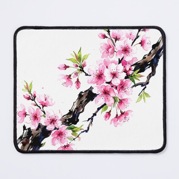 Item preview, Watercolor Sakura Branch designed and sold by Tnerv.