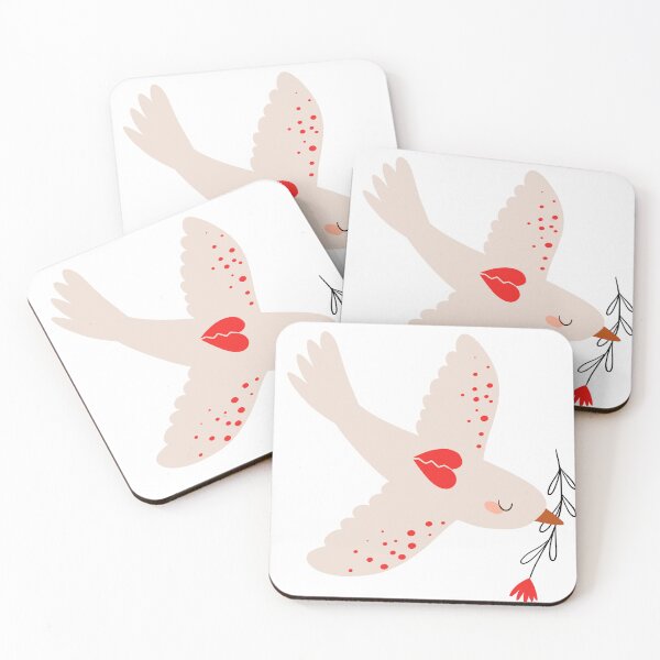 Item preview, Heartbroken Dove with Flower designed and sold by the-myro.