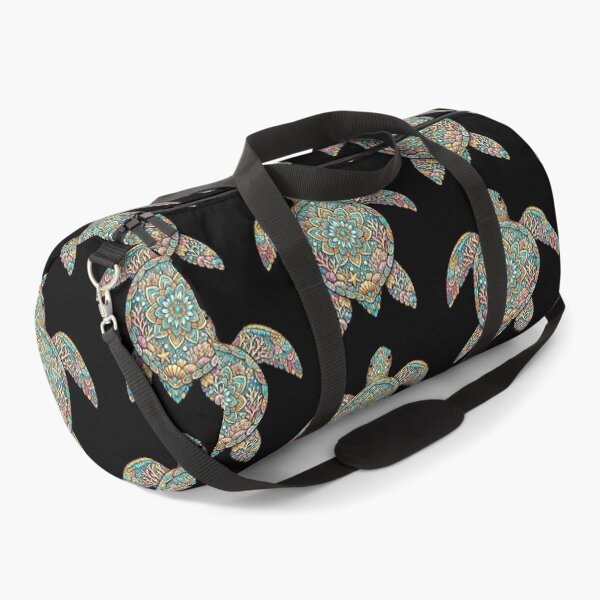 Item preview, Mandala Sea Turtle | Colorful Coral Reef Boho Ocean Art designed and sold by Dreamy fantasy design.