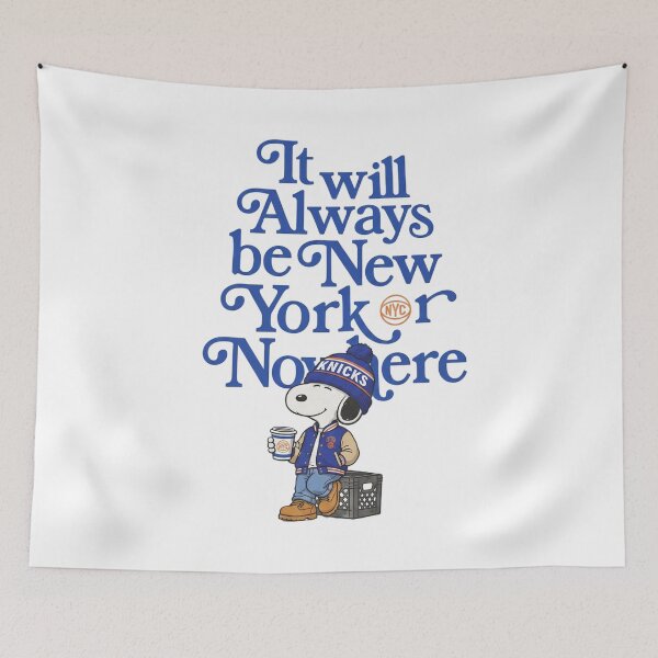 Item preview, Snoopy It Will Always Be New York Or Nowhere designed and sold by DamianRoy88.