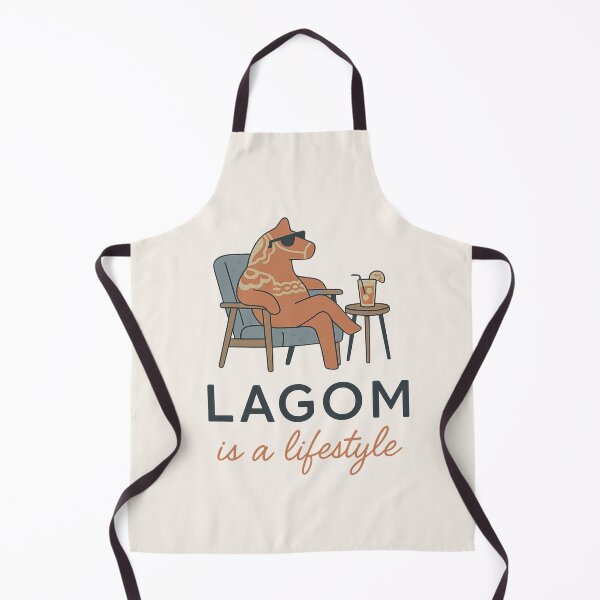 Item preview, Lagom Is a Lifestyle | Scandinavian Philosophy Art | Nordic Balance designed and sold by ScanMood.
