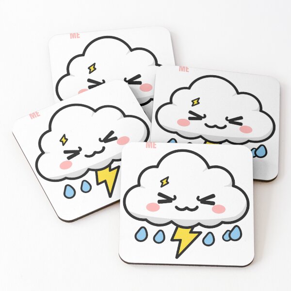 Item preview, Forecast Me Funny Weather Cloud designed and sold by WonderMugStudio.