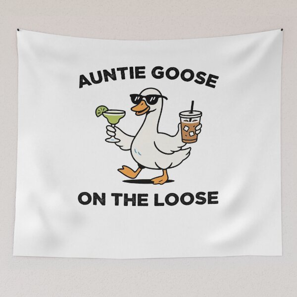 Item preview, Autie Goose On The Loose Funny Goose Lover designed and sold by CelidaBonde.