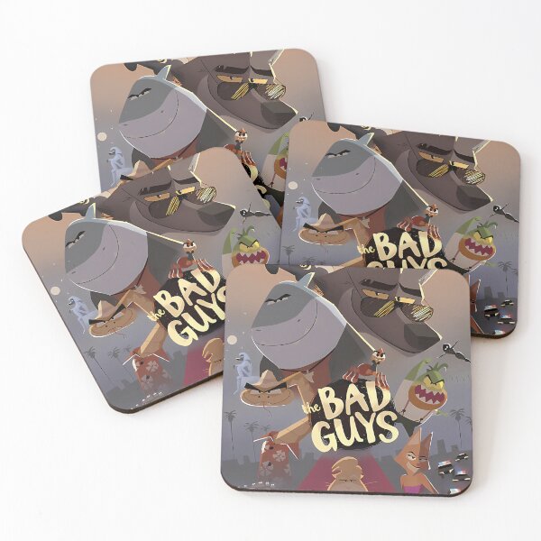 Item preview, The Bad Guyss Movie designed and sold by dimasmmile.