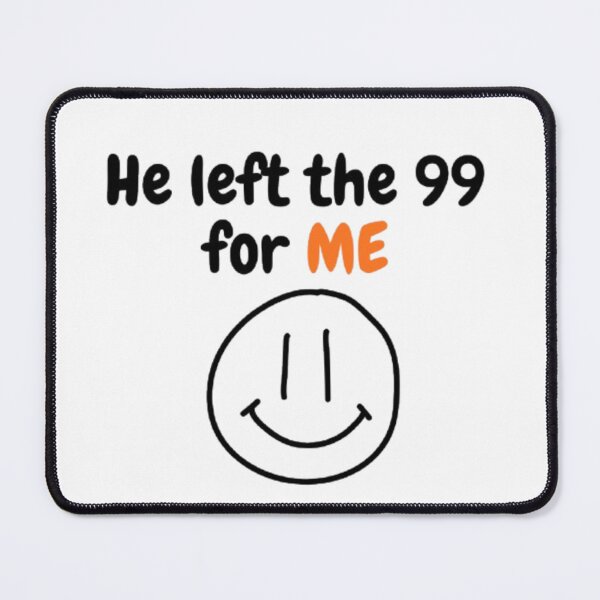 Item preview, He Left the 99 for Me Christian Smiley T-Shirt designed and sold by El-Bethel23.