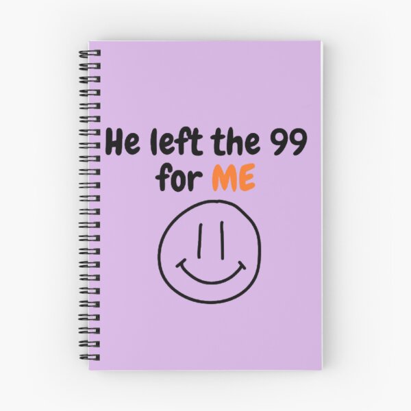 Item preview, He Left the 99 for Me Christian Smiley T-Shirt designed and sold by El-Bethel23.