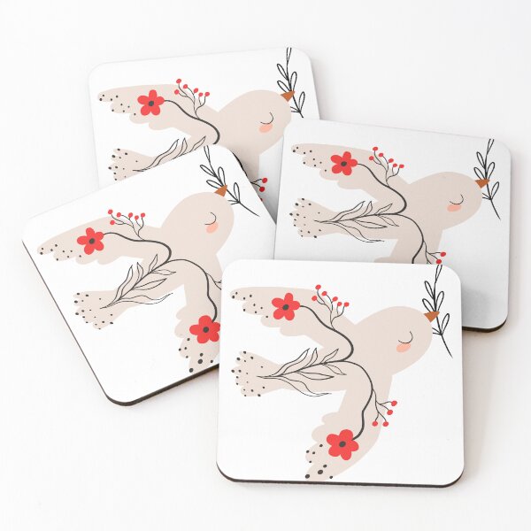 Item preview, Peace Dove Hiroshima Nagasaki Memorial Illustration designed and sold by the-myro.