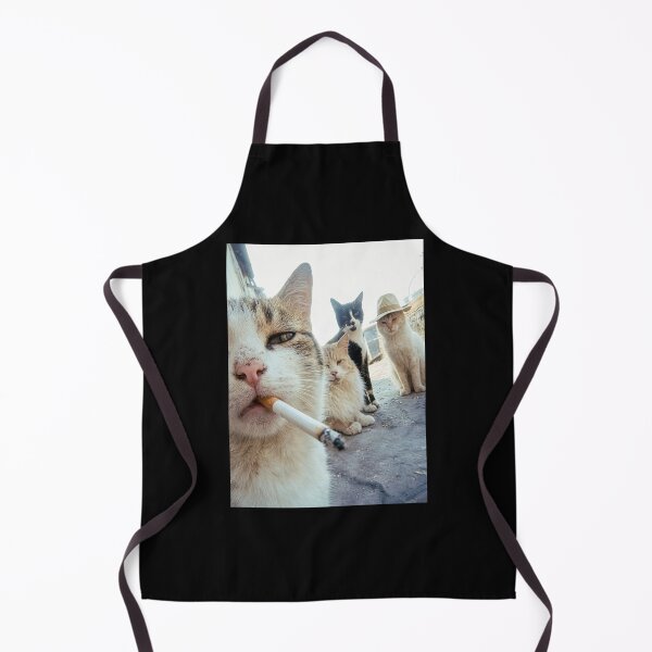 Item preview, Cats Smoking Cigarettes and Wearing a Cowboy designed and sold by hargisnamocho.