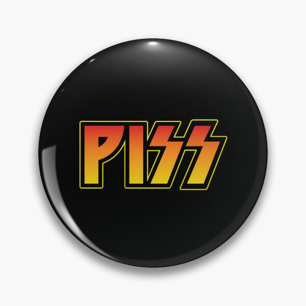 Item preview, Rock Band "Piss" Typography designed and sold by DT-2001.