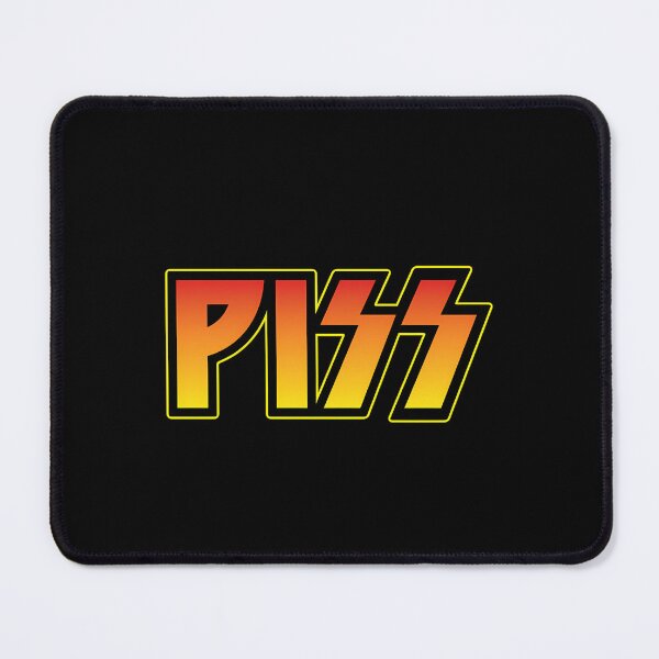 Item preview, Rock Band "Piss" Typography designed and sold by DT-2001.